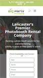 Mobile Screenshot of bigpartyphotobooths.com